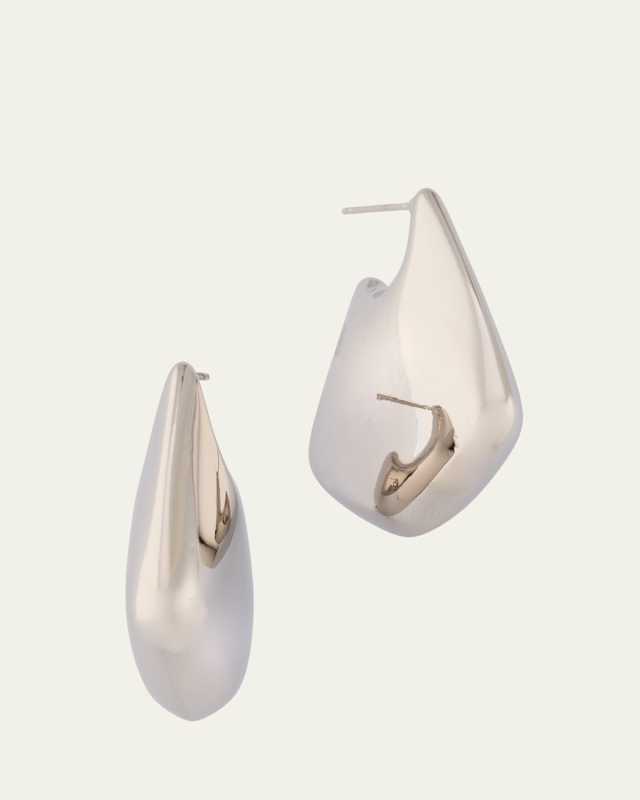 Electroplated Geometric Earrings